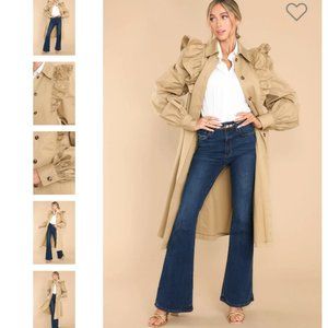 NWT Red Dress Barn Love On The Brain Camel Coat by Aura